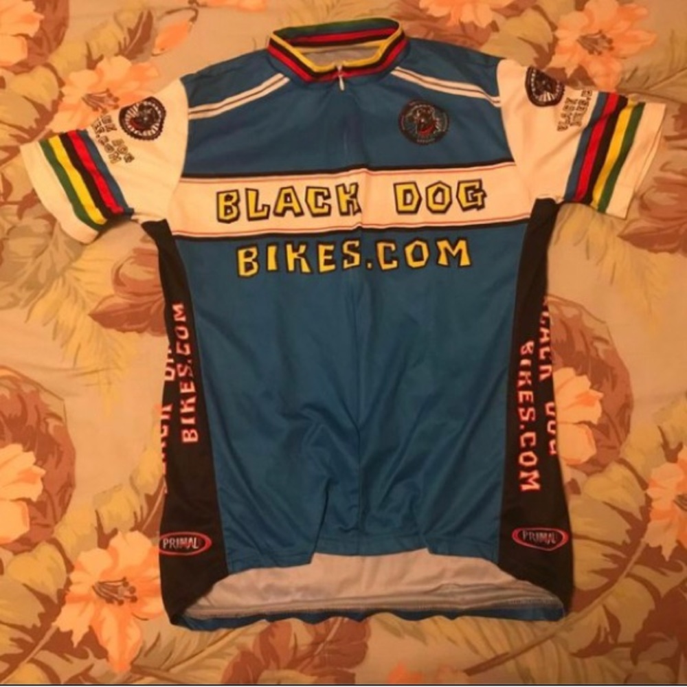 Black Dog Bikes Cycling Jersey - Large